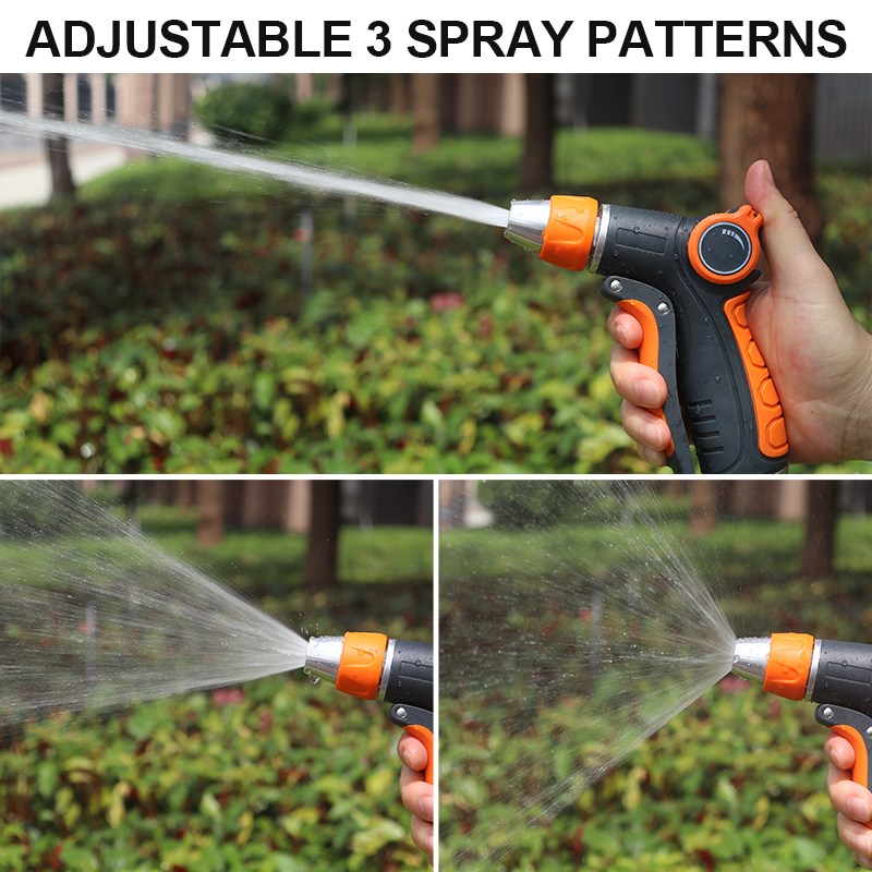 Easy Squeeze Garden Sprayer with 3 Spray Patterns and Flow Control