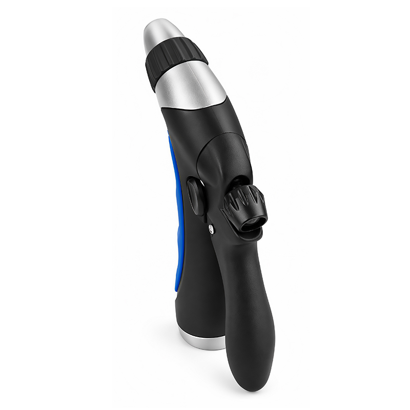 Easy Squeeze Nozzle Sprayer – 3 Pattern Garden Hose Nozzle with Flow Control
