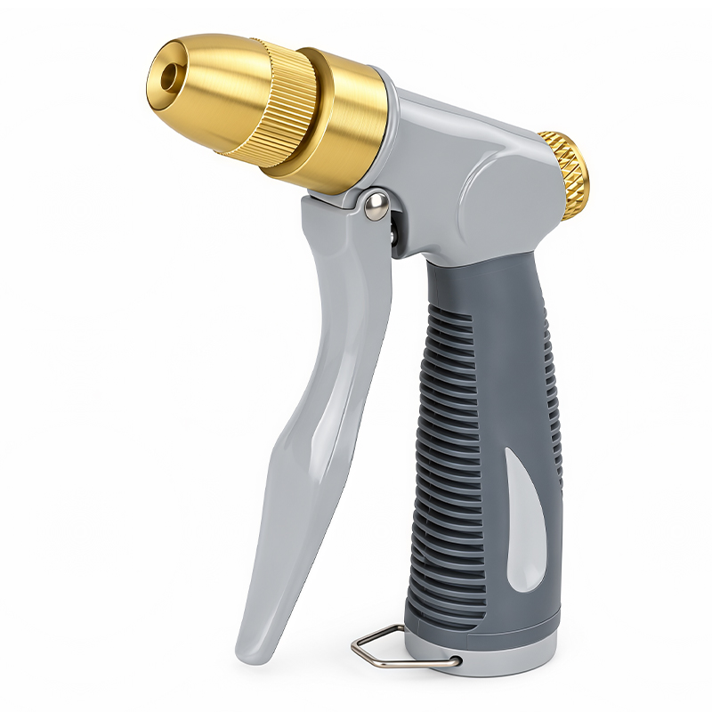 Easy Squeeze Spray Nozzle with 3 Spray Patterns and Flow Control
