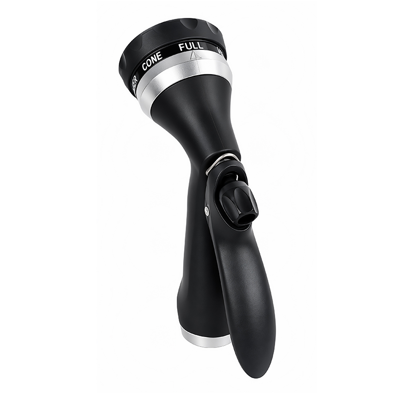 Easy Trigger Garden Hose Nozzle – 7 Spray Patterns with Flow Control & Trigger Lock