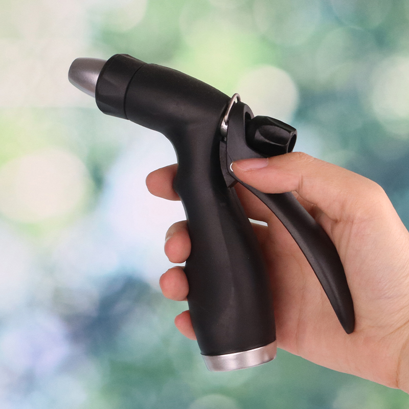 Ergonomic Jet Stream Hose Nozzle – Heavy Duty Adjustable Water Spray Gun for Garden & Car Wash