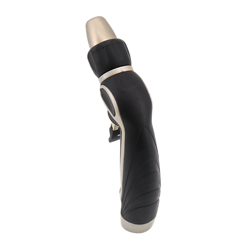 Ergonomic Hose Nozzle with Adjustable Spray and Comfortable Grip for Garden and Outdoor Use