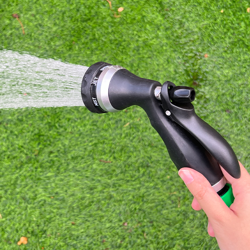 Adjustable 7-Pattern Garden Hose Nozzle – Heavy Duty Water Spray Gun for Gardening, Car Washing, Cleaning