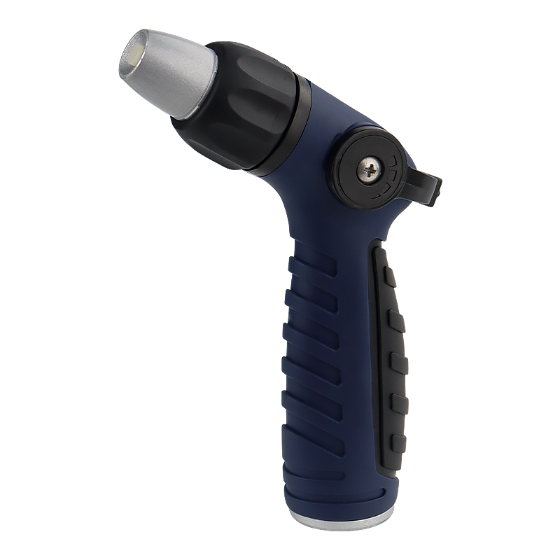 Handheld High-Pressure Garden Hose Nozzle - Jet Stream, Ergonomic Grip