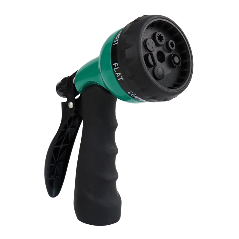 Handheld Hose Nozzle – Multi-Pattern Adjustable Water Spray Gun with Comfortable Grip