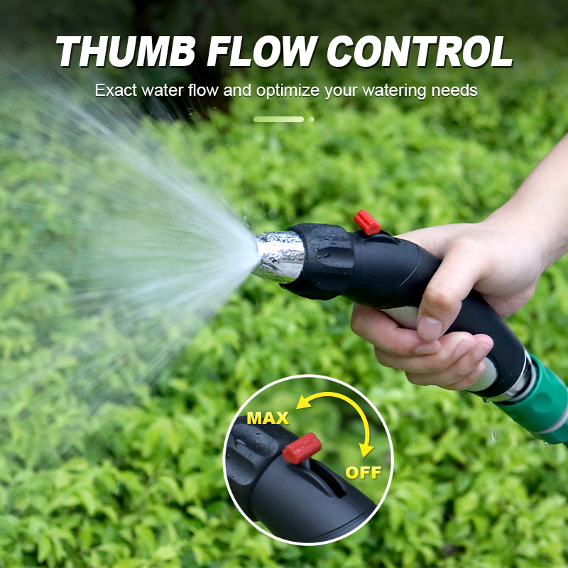 Heavy Duty BBQ Cleaning Spray Nozzle with Ergonomic Thumb Lock Design