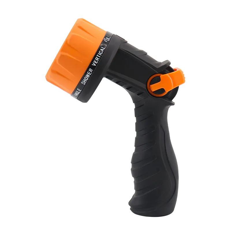 Thumb Control Garden Hose Nozzle with 10 Spray Patterns – Leak-Proof, Durable & Comfortable Grip