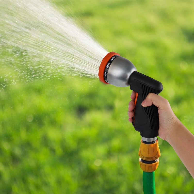 Heavyweight Water Nozzle – Multi-pattern Adjustable, High Pressure, Durable, Ergonomic Handle