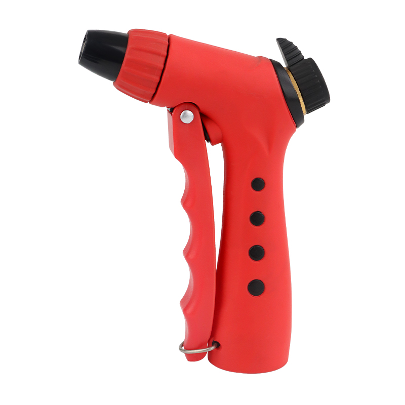 High Flow Hose Nozzle - Durable, Adjustable Watering and Cleaning Tool