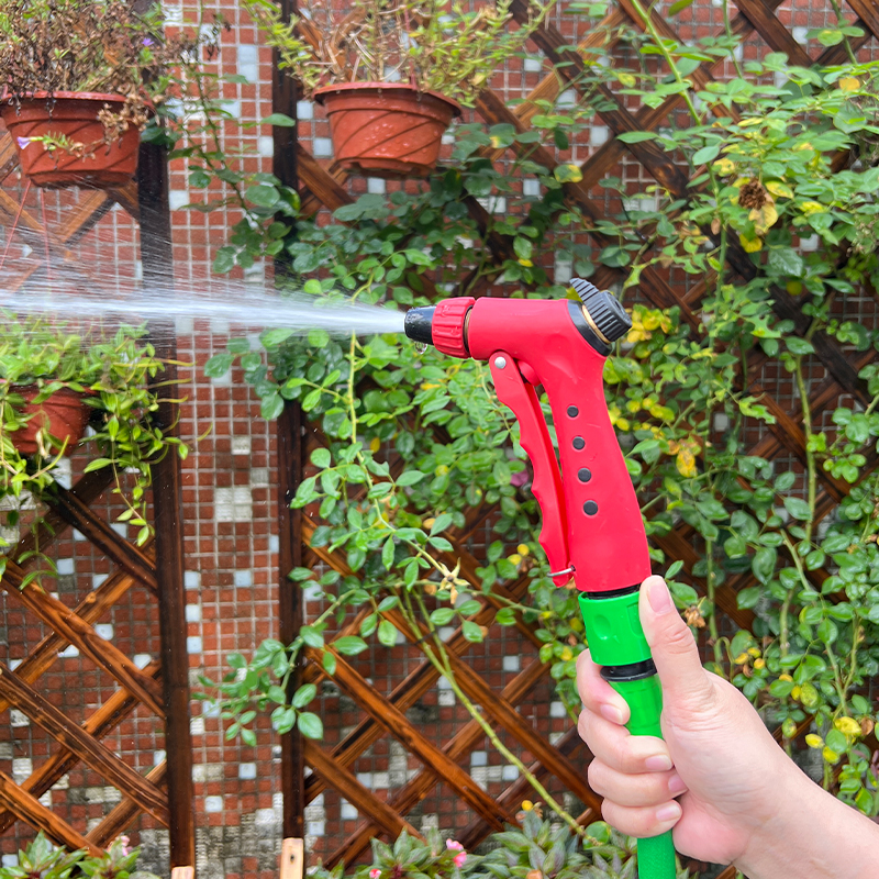 High Flow Hose Nozzle - Durable, Adjustable Watering and Cleaning Tool