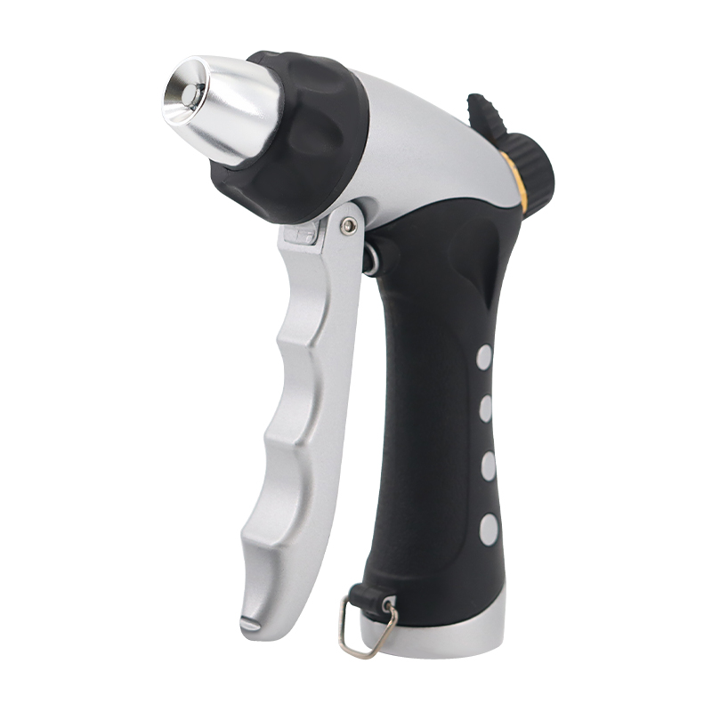 Leak-Proof Hose Nozzle with Adjustable Spray for Garden and Outdoor Use