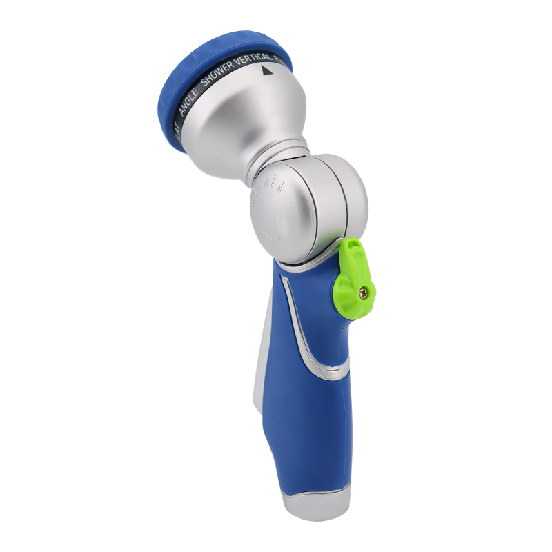 Metal Garden Hose Nozzle – 10 Adjustable Spray Patterns, Heavy Duty, Ergonomic Handle, Leak-proof