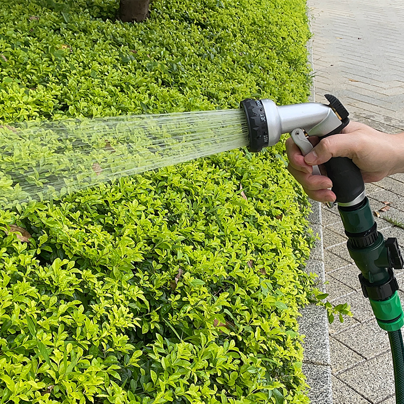 Multi-Function Hose Nozzle with Adjustable Spray Settings – Ergonomic Watering Tool for Outdoor Use
