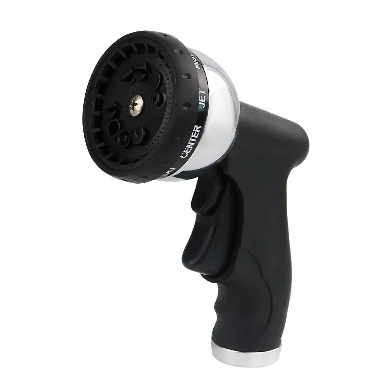 Multi-pattern Hose Nozzle – 10 Adjustable Spray Modes, High Pressure, Ergonomic, Leak-proof