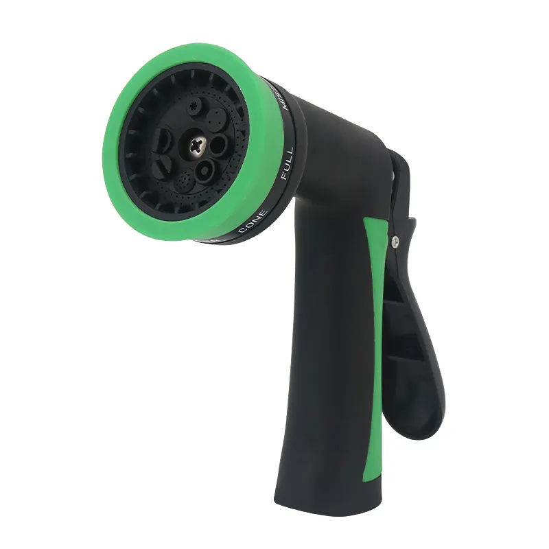 Multi-Pattern Sprayer – 8-Pattern Adjustable Garden Hose Nozzle with Ergonomic Grip