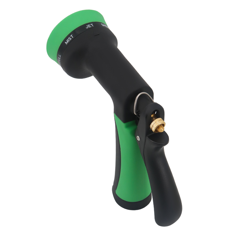 Multi-Pattern Sprayer – 8-Pattern Adjustable Garden Hose Nozzle with Ergonomic Grip