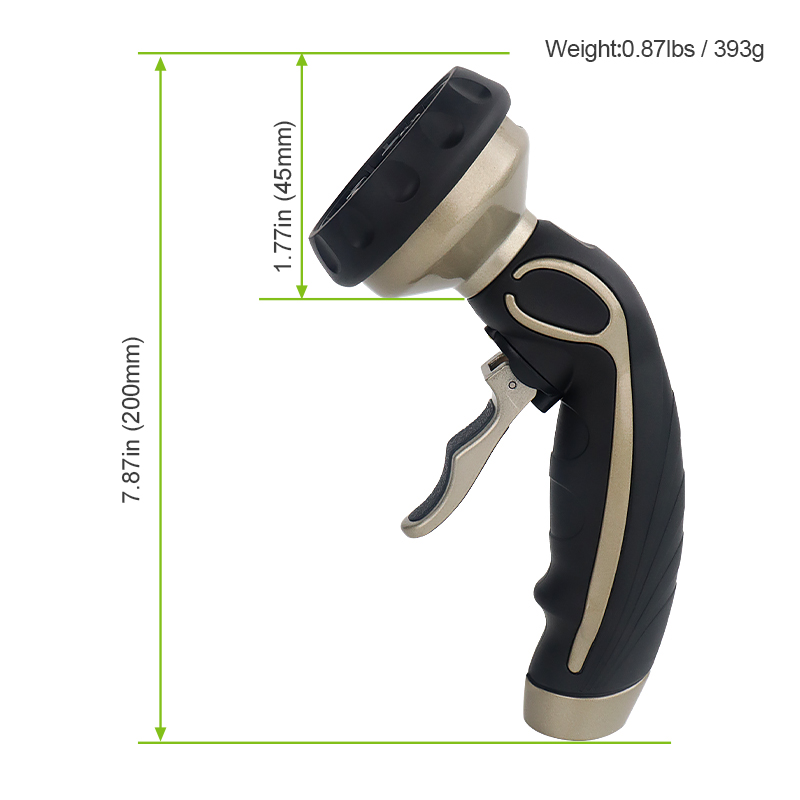 Multi-Use Hose Nozzle - Durable, Adjustable Watering and Cleaning Tool