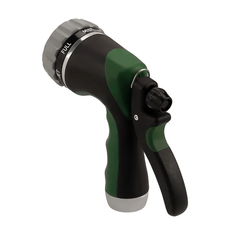 Multi-Pattern Garden Hose Nozzle – 8 Adjustable Spray Modes, Heavy Duty Water Sprayer, Ergonomic Grip for Garden, Lawn, Car Wash