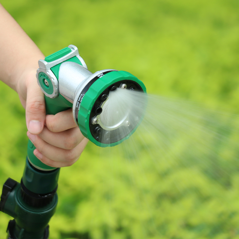 Outdoor BBQ Cleaning Sprayer Nozzle – High-Pressure Multi-Pattern Hose Head
