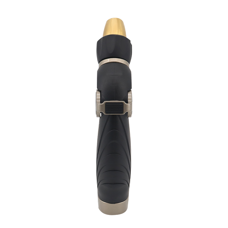 Solid Brass Hose Nozzle – Heavy Duty Adjustable Jet Spray Nozzle with Thumb Control