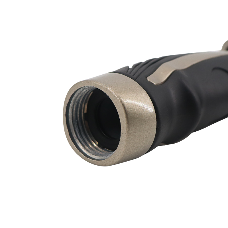 Solid Brass Hose Nozzle – Heavy Duty Adjustable Jet Spray Nozzle with Thumb Control