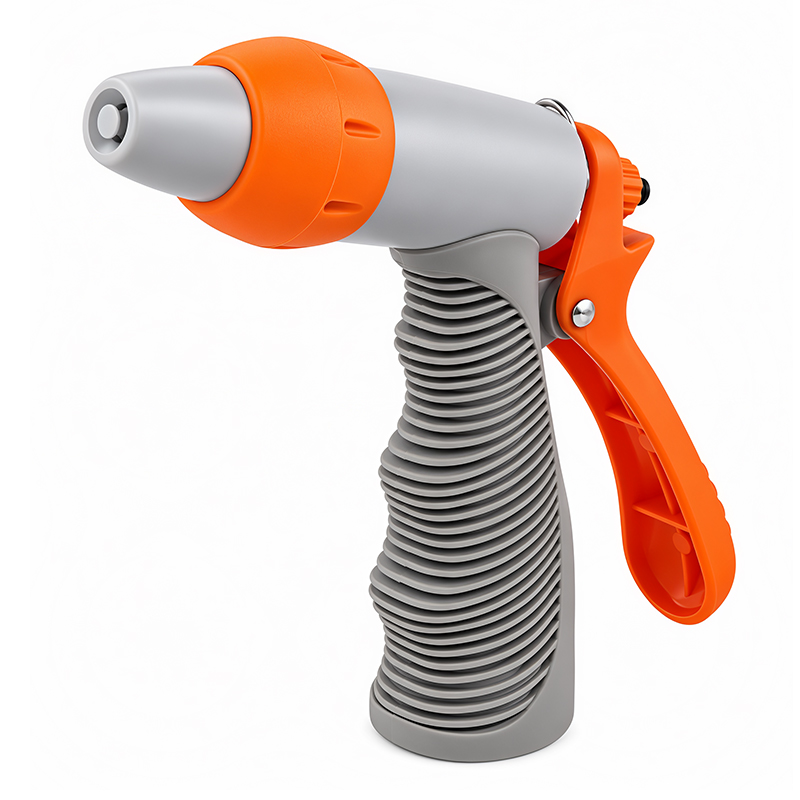 3-Pattern Squeeze Control Hose Nozzle with Flow Control & Trigger Lock