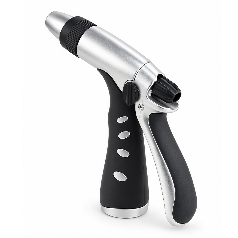 Squeeze Spray Nozzle – 3 Spray Patterns with Flow Control & Trigger Lock