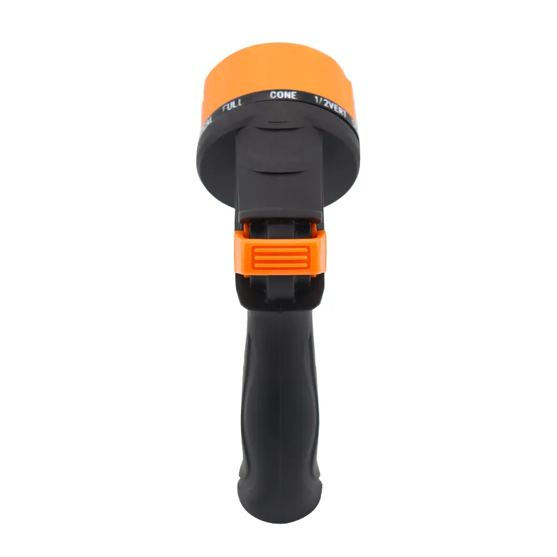 Heavyweight Thumb-Operated 10-Pattern Hose Nozzle – Ergonomic Multi-Functional Garden Water Sprayer