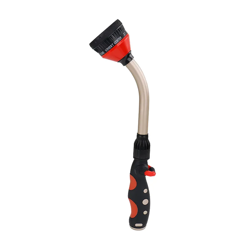 Adjustable Thumb Control Hose Nozzle with 10 Spray Patterns