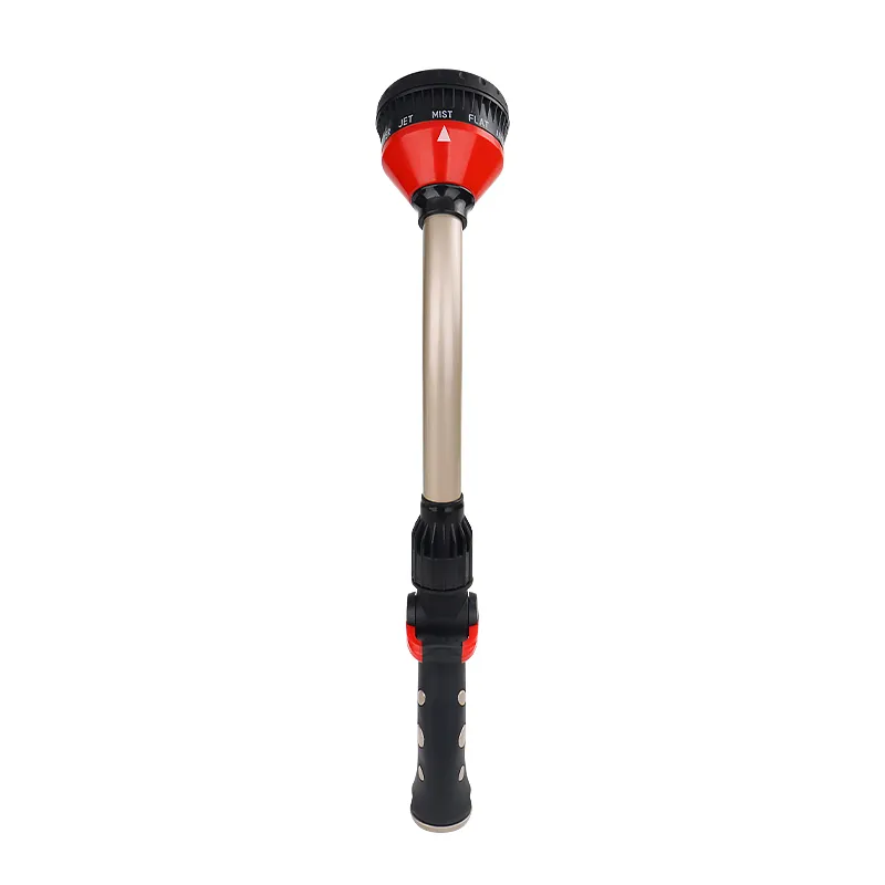 Adjustable Thumb Control Hose Nozzle with 10 Spray Patterns