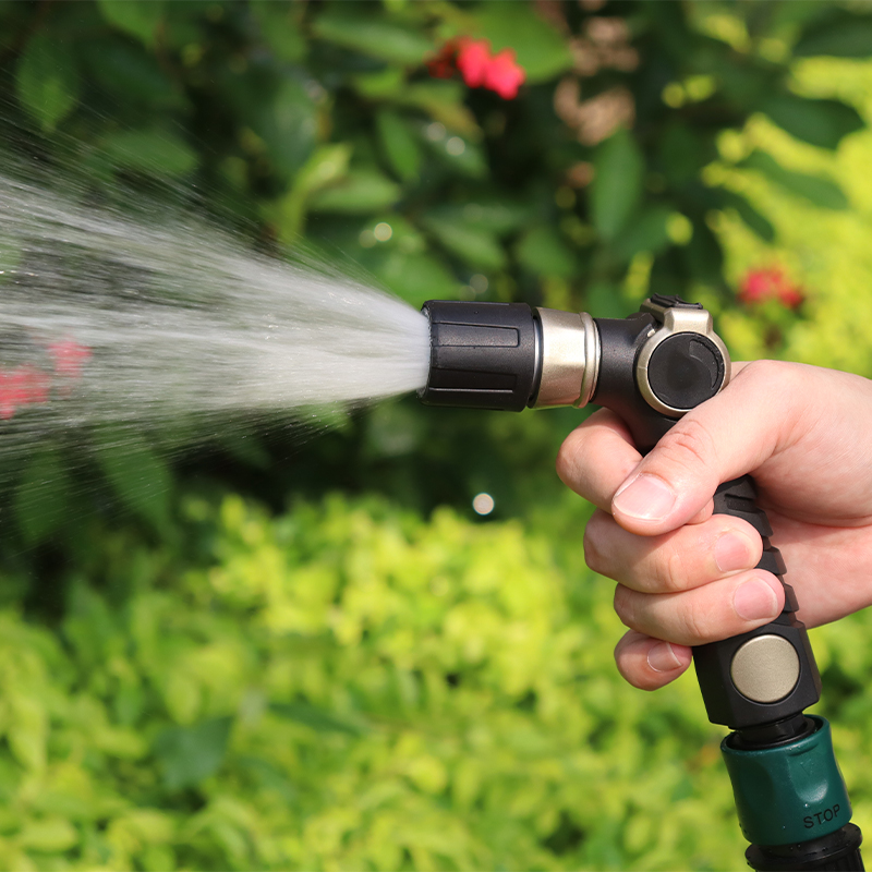 Thumb-Operated Spray Nozzle – Adjustable Jet Stream, Ergonomic Grip & Leak-Proof Design