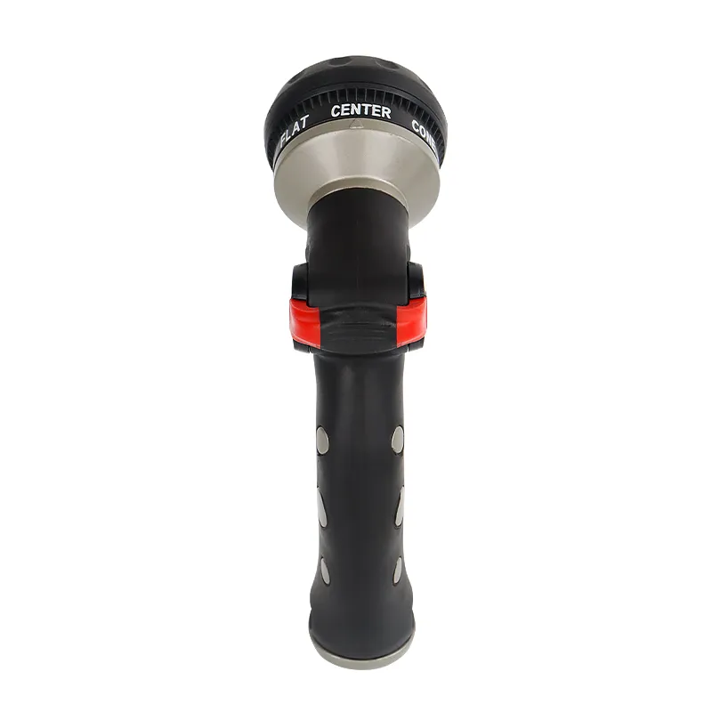 Thumb Switch Hose Nozzle – 7 Pattern Adjustable Garden Water Spray Gun, Ergonomic Handle