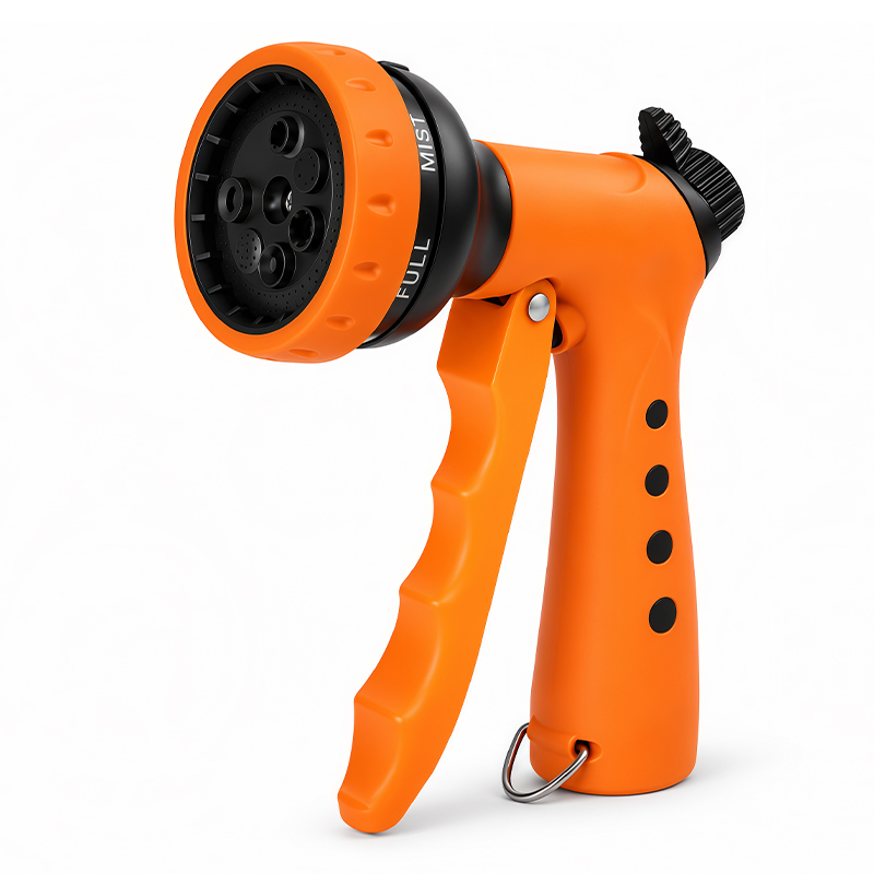 Trigger Garden Hose Nozzle with 7 Spray Patterns and Flow Control