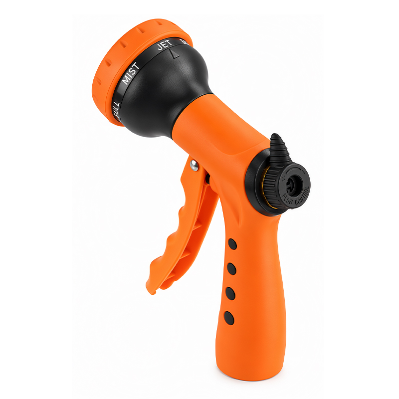 Trigger Garden Hose Nozzle with 7 Spray Patterns and Flow Control