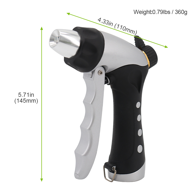 Water Jet Hose Nozzle - Durable, High-Pressure Watering Tool for Cleaning and Gardening