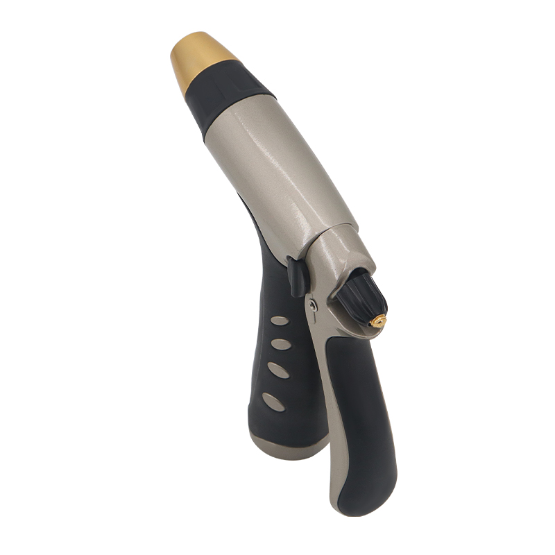Premium Metal Watering Nozzle – Heavy Duty Adjustable Garden Hose Spray Gun with Ergonomic Grip