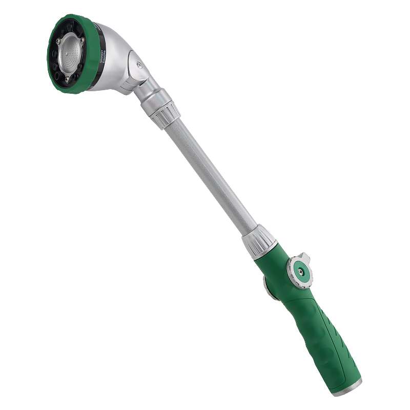 Long-Reach Garden Watering Wand - 7 Spray Modes with Adjustable Head