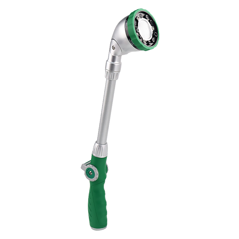 Long-Reach Garden Watering Wand - 7 Spray Modes with Adjustable Head