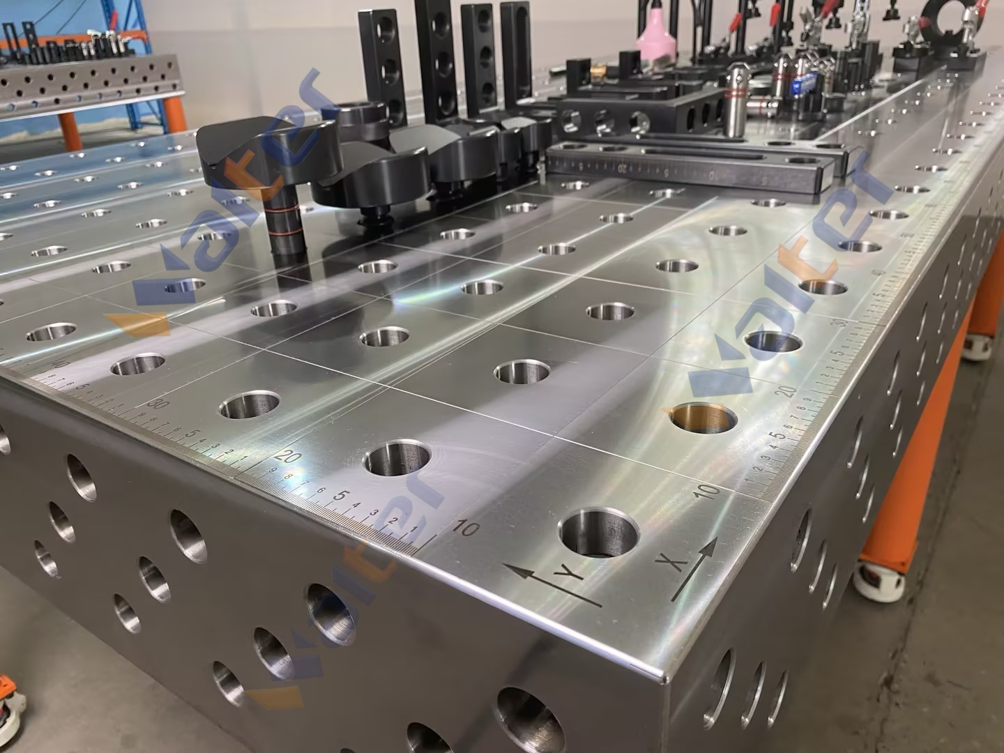 3D Modular Welding Table D28 1500x1500x200mm – Steel Q355