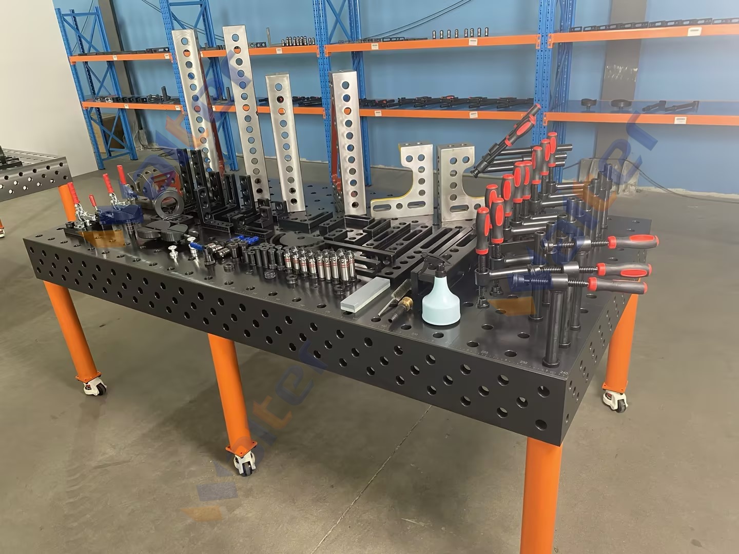 3D Modular Welding Table D28 3000x2000x200mm – Steel Q355