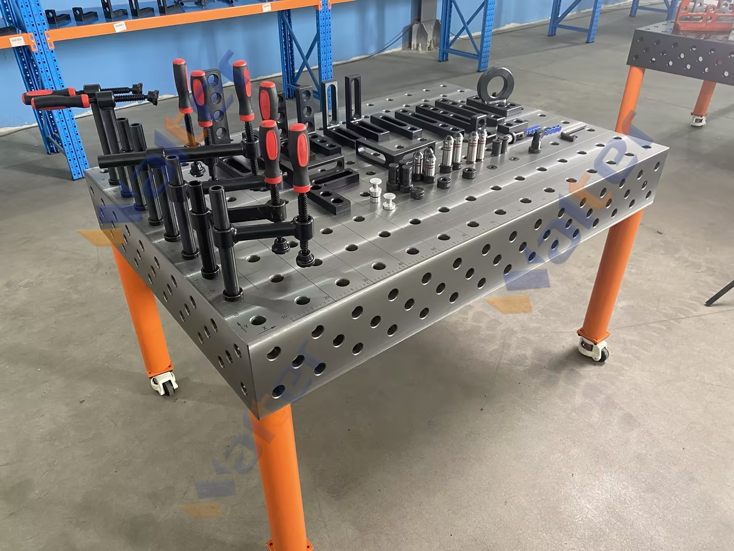 3D Modular Welding Table D28 1500x1500x200mm – Steel Q355