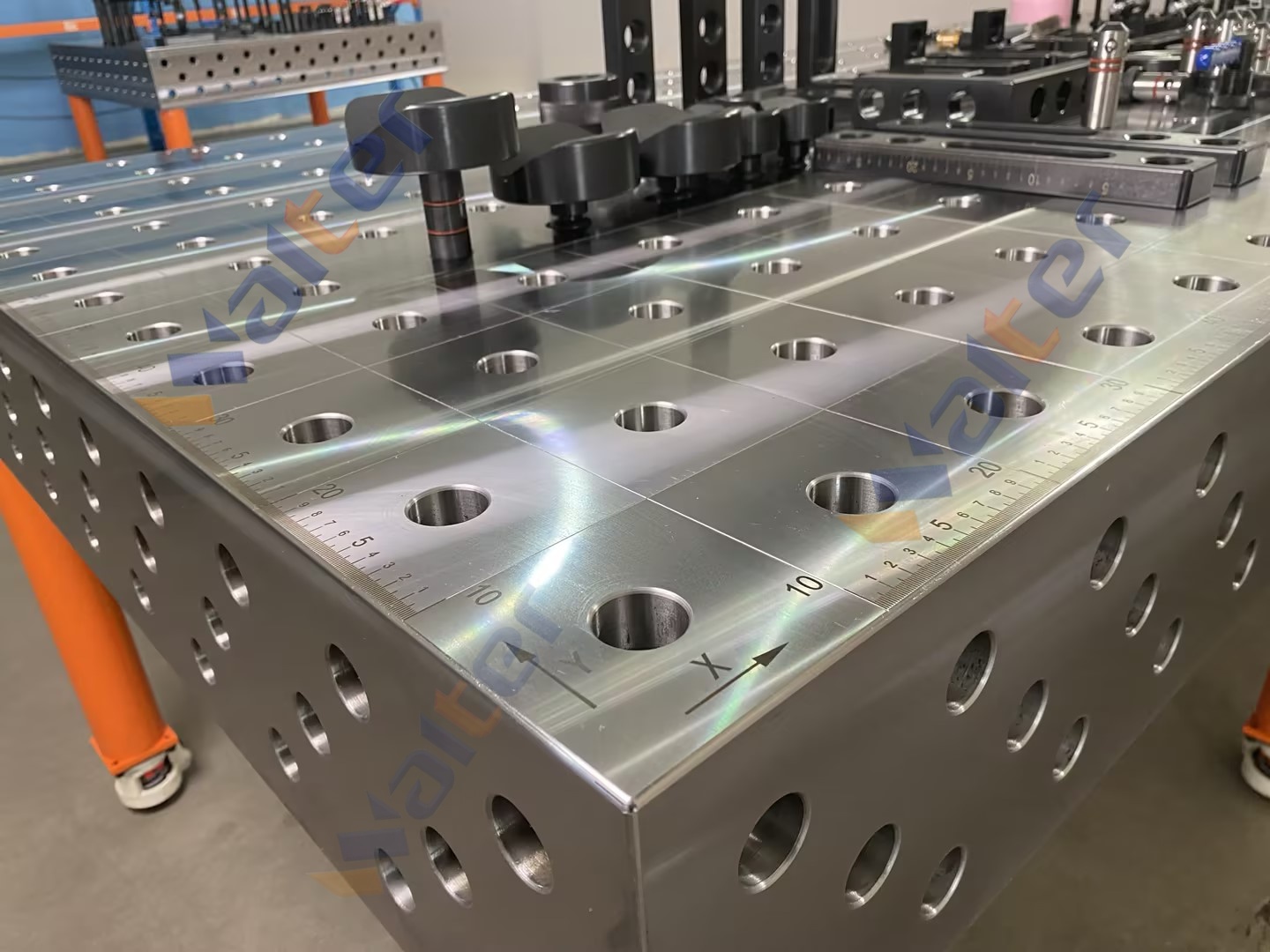 3D Modular Welding Table D28 4000x2000x200mm – Steel Q355