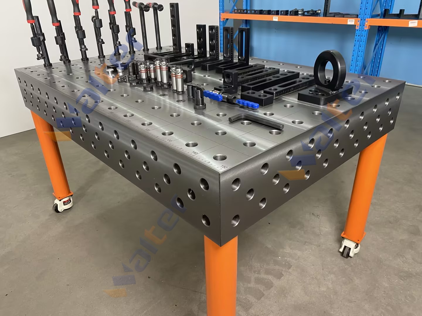 3D Modular Welding Table D28 1500x1500x200mm – Steel Q355