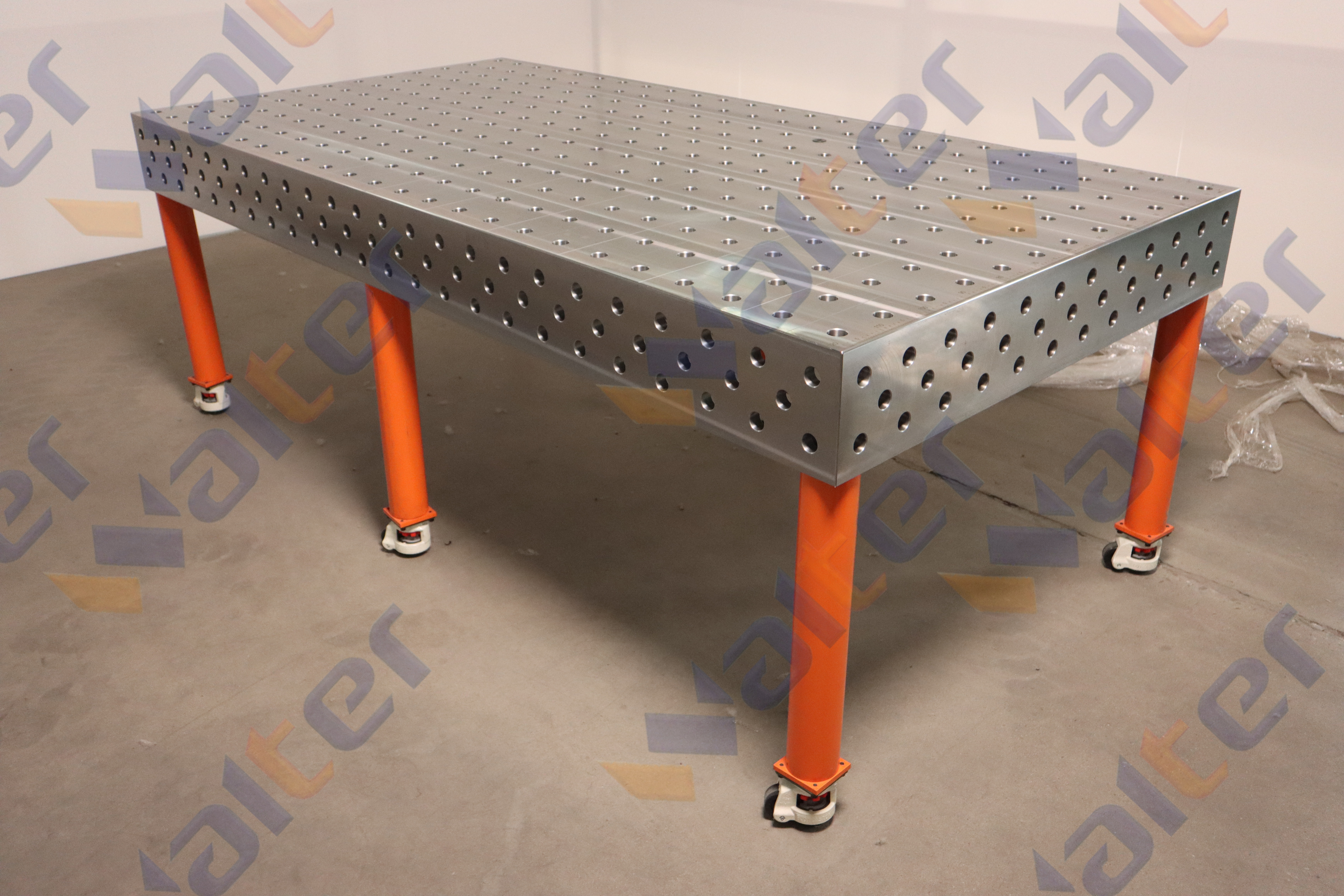 Modular HT300 Cast Iron Welding Table for Precision Fabrication