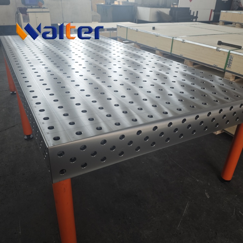 Walter D28 3D Welding Table 1500x2000mm - Steel S355 Durable Nitriding welding table System