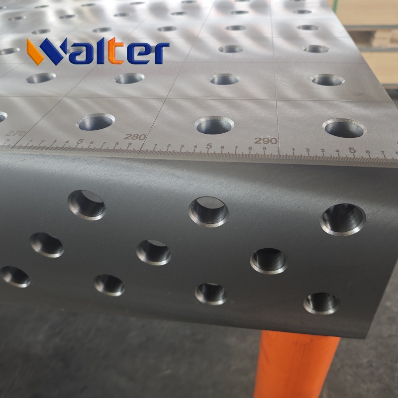 Walter D28 3D Welding Table 4000x1500mm - Steel S355 Durable Nitriding welding table System