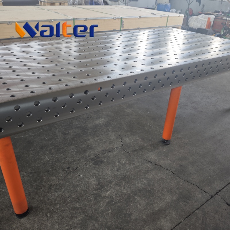 Walter D28 3D Welding Table 3000x1500mm - Steel S355 Durable Nitriding welding table System