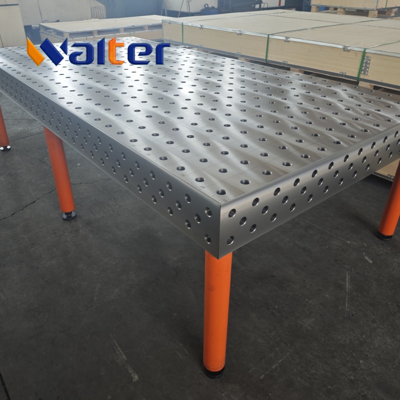 Walter D28 3D Welding Table 3000x1500mm - Steel S355 Durable Nitriding welding table System