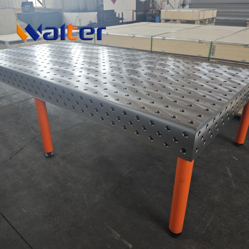 Walter D28 3D Welding Table 2000x1000mm - Steel S355 Durable Nitriding welding table System