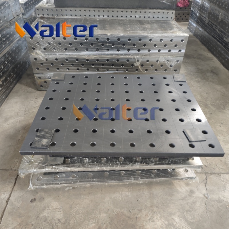 3D Welding Table D16 Steel S355 | Durable Plasma Nitriding Welding Platform 1000x1000mm